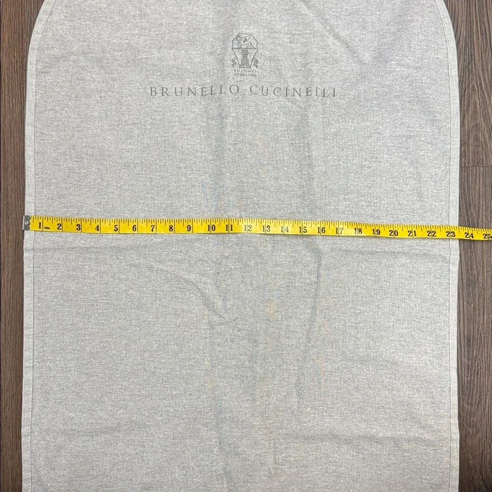 Brunello Cucinelli Linen Garment Bag Blazer Travel Bag Sleeper Bag 24